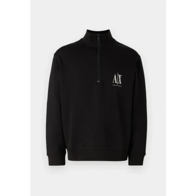 Image of Armani Exchange Sweatshirt, Men&#039;s, Size: Medium, Black