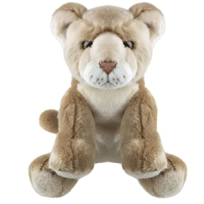 Image of VFM Safari Lioness 30cm Plush Premium Lifelike Toy Natural World Collection
