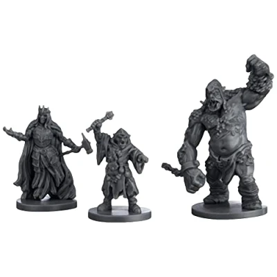Image of Fantasy Flight Games, the Lord of Rings: Journey through Middle earth Creatures Darkness, Expansion, Expert Game, Dungeon Crawler, 1 5 Players, Ages 14+, 60 Minutes, German