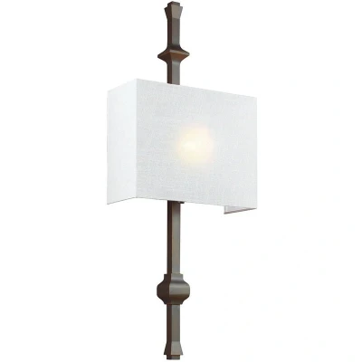 Image of Teva 1 Light Indoor Wall Bronze, E27