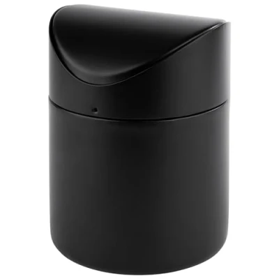 Image of APS 40800 Table Waste Bin Stainless Steel Black Diameter 12 cm Height 17