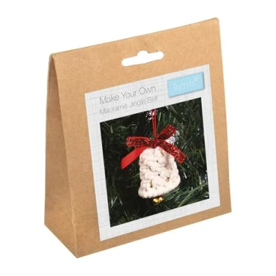Image of Trimits Make Your Own Macramé Decoration Kit, Bell
