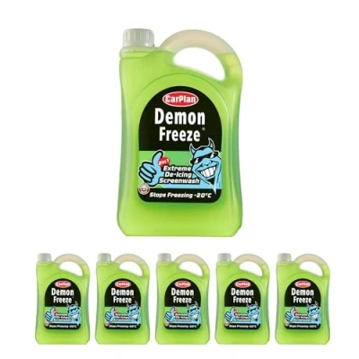 Image of CarPlan Demon Freeze, De Icing Screenwash, 2.5 Litres (Pack of 6)