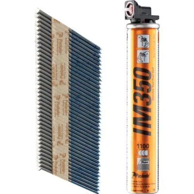 Image of TIMCO Paslode Nails &amp; Fuel Cells Retail Pack Ring Shank Stainless Steel