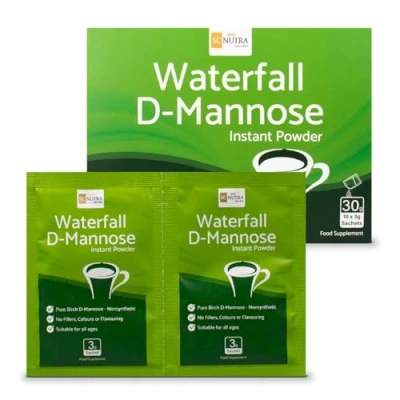 Image of Waterfall D Mannose Instant 10 Sachets Perfect for Travel