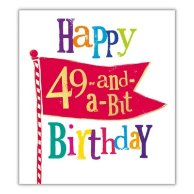 Image of Danilo Promotions Age 50 Birthday Card,7 x 6