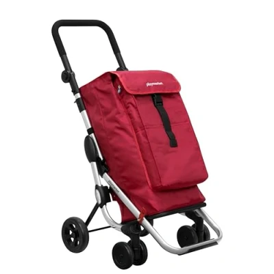 Image of Playmarket Go Up Basic Suitcase, 110 cm, 39.5 liters, Red (Charme)