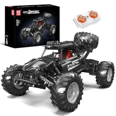 Image of Mould King 18038 RC Off Road Building Car Toys, Bigfoot Climbing Blocks Model Set with Motors, Toy Gifts for Adults and Children (1016 Pieces)