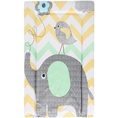 Image of Baby Changing Mat Soft Padded Deluxe Large Waterproof Change Mats (Elephant Chevron)