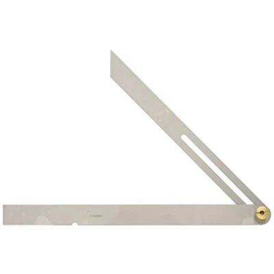 Image of Shinwa Japanese 10 Stainless Steel Sliding T Bevel Gauge (Japan import)