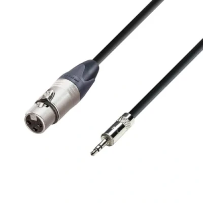 Image of Adam Hall Cables 5 STAR MYF 0150 Balanced Cable Neutrik® XLR female to Minijack TRS 1.5 m
