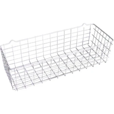Image of Metaltex All Purpose Basket Pandino&quot;, Metal, Multi Colour, 12 x 33 9 cm