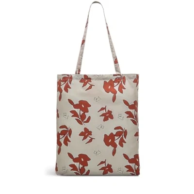 Image of RADLEY London Womens Bloom and Grow Responsible Foldaway Shoulder Tote Bag in Pumice Grey