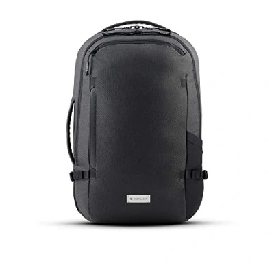 Image of HEIMPLANET Original, Transit Line Travel Pack, backpack made from waterproof DYECOSHELL, 15&quot; laptop compartment and clamshell opening, Supports 1% for The Planet (Castlerock, 34L)