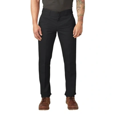 Image of Dickies Men&#039;s Slim Taper Stretch Twill Work Pant Black 30W x 32L