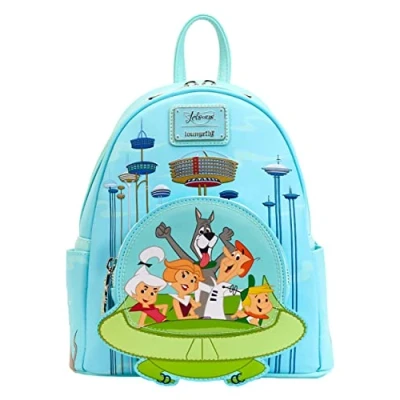 Image of The Jetsons Spaceship Mini Backpack, Blue, One Size