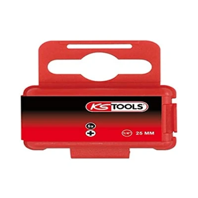 Image of KS TOOLS 911.2394 1/4&quot; Bit, 25mm, PH0, 5pcs