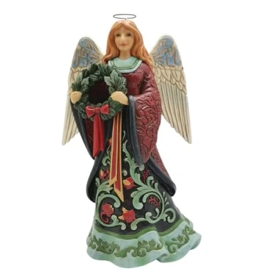 Image of Enesco Jim Shore Holiday Manor Angel Figurine
