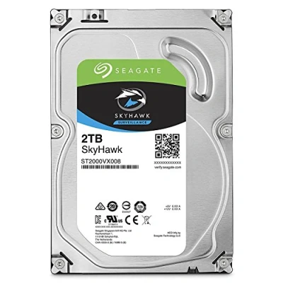 Image of Seagate Skyhawk Surveillance HDD ST2000VX008 2 TB Internal 3.5&quot; SATA 6Gb/s 5900 RPM Buffer: 64 MB
