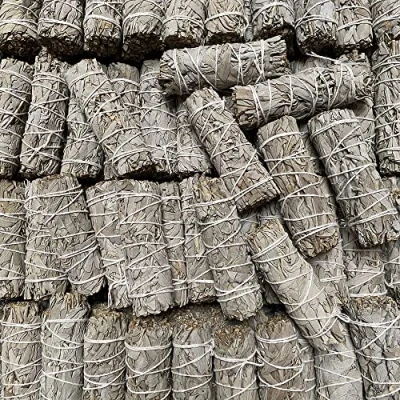 Image of VIE Wholesale White Sage Smudge Sticks, 4&quot;, 10 Pieces