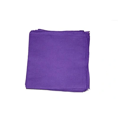 Image of Zac&#039;s Alter Ego Plain Bandana, Neckerchief 100% Cotton