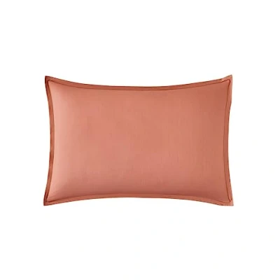 Image of Essix First Cotton Percale Pillowcase 50 x 70 cm Coral