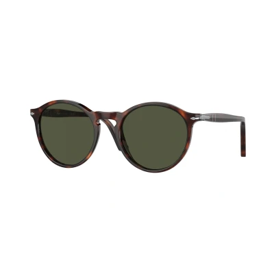 Image of Persol Unisex Sunglasses, Size: 52, Havana