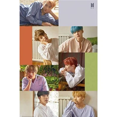 Image of GB eye BTS Group Collage 61 x 91.5cm Maxi Poster