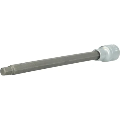 Image of BRILLIANT TOOLS BT022893 1/2 Inch Hex Socket Bit Socket, 200 mm Long, 8 [Powered by KS Tools]