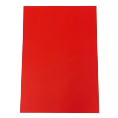 Image of DJP A4 240gsm Red Card Stock 20 Sheets