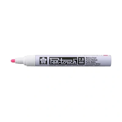 Image of Sakura Pen Touch Medium Fluorescent Pink