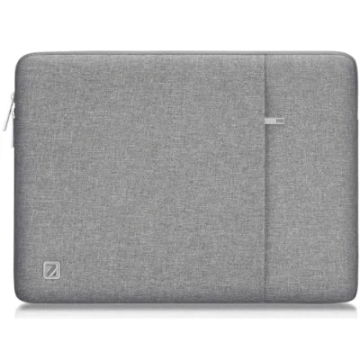 Image of NIDOO 12 Inch Laptop Sleeve Case Protective Bag Cover for 13&quot; MacBook Pro Air / 12.9&quot; iPad Pro/Surface 9 8 X 7+ 7 Surface Go 2 ThinkBook 13x Latitude 7320 XPS 13 Plus, Grey