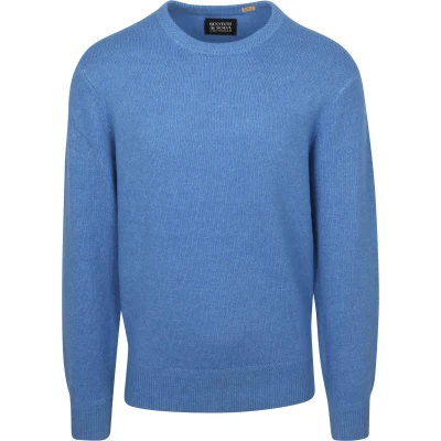 Image of Scotch &amp; Soda Regular FIT Sweater Jumper, Men&#039;s, Size: Large, Smart blue