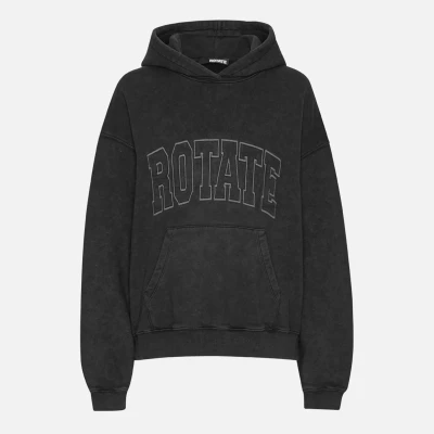 Image of Rotate Sunday Washed Heavy Cotton Jersey Hoodie L