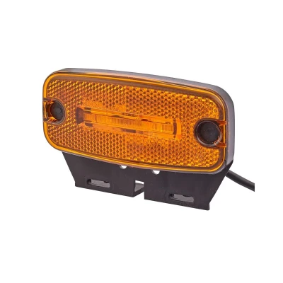 Image of E245881 Side Marker Light HELLA 2PS 345 600 061 LED Lateral mounting 12V Screw Connection,