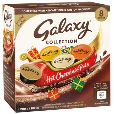 Image of GALAXY Hot Chocolate Pod Selection 8pk