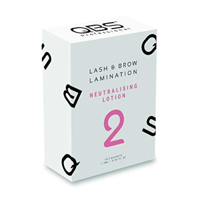 Image of QBS Brow Lamination Kit Eyebrow (Neutralising Lotion (Step 2))
