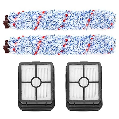 Image of DingGreat Multi Surface Brush Roll and Filter Replacement Kit Compatible with Bissell Crosswave 1866/1868/1926/1785 Series Vacuum Cleaner