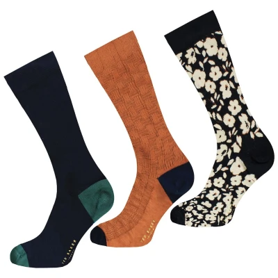 Image of Ted Baker 3Pk Becools Socks, Multi colored, One Size