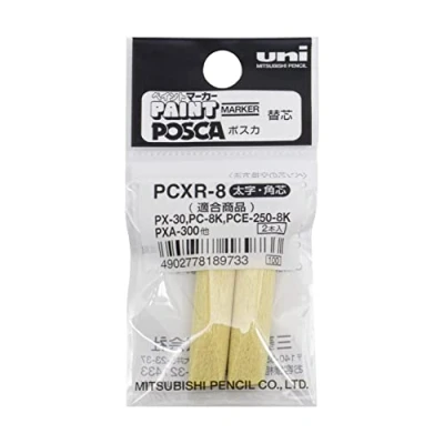 Image of Uni Posca PCXR 8 Replacement Tips For PC 8K Markers (Twin Pack)