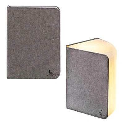 Image of Gingko Smart Booklight Linen Urban Grey