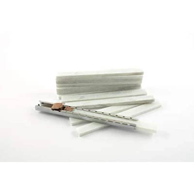 Image of Engineers French Soapstone Welders Chalk Sticks, Pack of 12 + 1 Holder