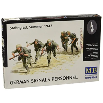 Image of Masterbox 1:35 Scale German Signals Personnel, Stalingrad, Summer 1942&quot; Figure