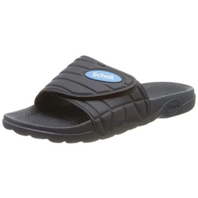 Image of Scholl Unisex New Bonus Punched Loafer, Blau, 1 UK
