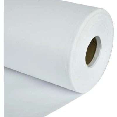Image of Fashion Track Iron on Fusible Interfacing 90 cm Wide Nonwoven Fabric in Medium Weight for Sewing Craft (White, 2 Metre)