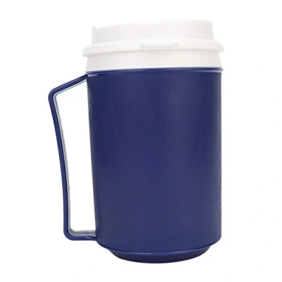 Image of Yinhing Insulated Mug, Durable Container Hot Cold Liquid Beverage Mug with Snorkel Lid for Elderly