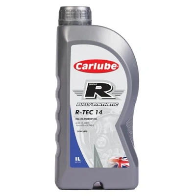 Image of Carlube Triple R 5W 20 ACEA C5, API SP Fully Synthetic Engine Oil TEC 14 1 L