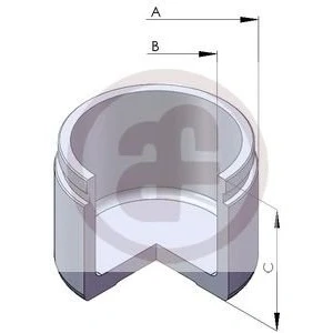 Image of 4773148050 Piston, brake caliper AUTOFREN SEINSA D02575 42mm ISUZU: Trooper II Off Road