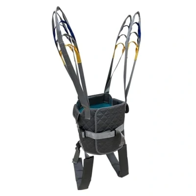 Image of Patient Hoist Lift Toileting Sling Rehabilitation Training Standing Walking Aids Strap Belt for Nursing AidsAdjustable Full Body Transfer Elderly L