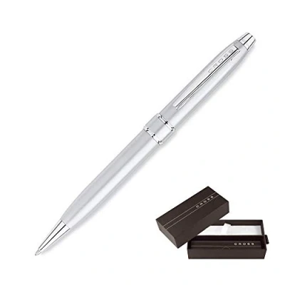 Image of Cross Stratford Satin Chrome Ballpoint Pen